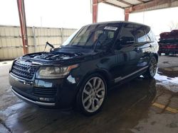 Salvage cars for sale from Copart Homestead, FL: 2014 Land Rover Range Rover HSE