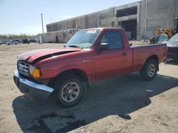 Salvage cars for sale from Copart Fredericksburg, VA: 2002 Ford Ranger