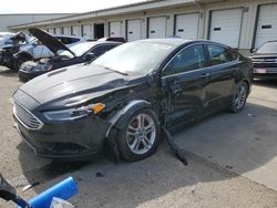 Ford salvage cars for sale: 2018 Ford Fusion SE