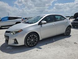 Salvage cars for sale from Copart Arcadia, FL: 2014 Toyota Corolla L