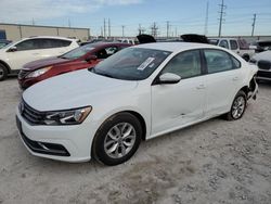 Salvage cars for sale at Haslet, TX auction: 2018 Volkswagen Passat S