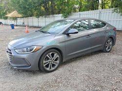 Salvage cars for sale from Copart Knightdale, NC: 2018 Hyundai Elantra SEL