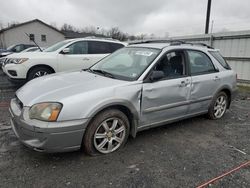 Salvage cars for sale at York Haven, PA auction: 2005 Subaru Impreza Outback Sport