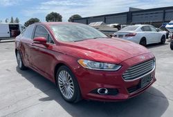 Salvage cars for sale from Copart Sacramento, CA: 2016 Ford Fusion Titanium