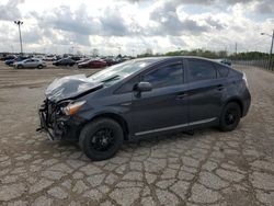 Salvage cars for sale at Indianapolis, IN auction: 2012 Toyota Prius