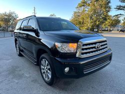 Toyota Sequoia salvage cars for sale: 2017 Toyota Sequoia Limited