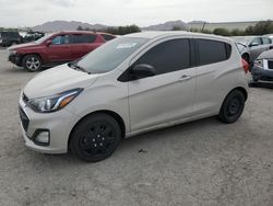 Salvage cars for sale from Copart Las Vegas, NV: 2021 Chevrolet Spark LS