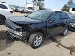 Salvage cars for sale at Woodhaven, MI auction: 2021 Toyota Rav4 XLE