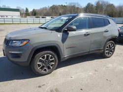 Salvage cars for sale at Assonet, MA auction: 2021 Jeep Compass Trailhawk