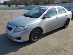 Vehiculos salvage en venta de Copart Assonet, MA: 2009 Toyota Corolla Base