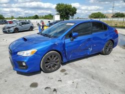 Salvage cars for sale from Copart Orlando, FL: 2020 Subaru WRX