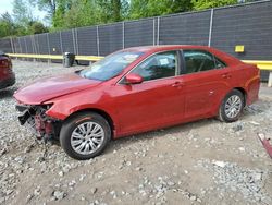 Salvage cars for sale at Waldorf, MD auction: 2012 Toyota Camry Base