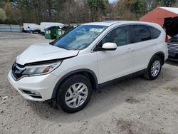 Salvage cars for sale at Mendon, MA auction: 2016 Honda CR-V EX