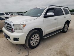 Vehiculos salvage en venta de Copart San Antonio, TX: 2016 Toyota Sequoia Platinum