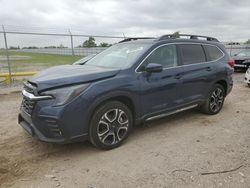 Salvage cars for sale at Houston, TX auction: 2023 Subaru Ascent Limited