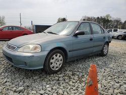 Honda salvage cars for sale: 2000 Honda Civic LX