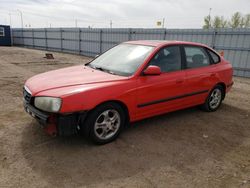 Salvage cars for sale from Copart Greenwood, NE: 2001 Hyundai Elantra GLS