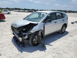 Salvage cars for sale at Arcadia, FL auction: 2015 Honda CR-V LX