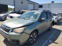 Salvage cars for sale at Vallejo, CA auction: 2017 Subaru Forester 2.5I Premium