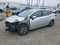 Salvage cars for sale from Copart Van Nuys, CA: 2021 Nissan Versa SV