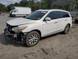 Salvage cars for sale from Copart Savannah, GA: 2013 Infiniti JX35