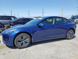 Vehiculos salvage en venta de Copart Los Angeles, CA: 2023 Tesla Model 3
