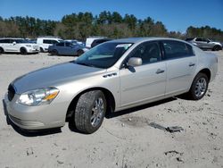 Salvage cars for sale at Mendon, MA auction: 2008 Buick Lucerne CXL
