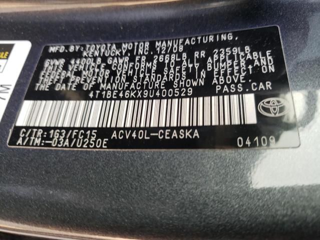 2009 Toyota Camry Base