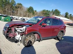 Salvage cars for sale from Copart Mendon, MA: 2019 Subaru Forester Limited