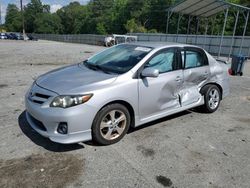 Salvage cars for sale from Copart Savannah, GA: 2011 Toyota Corolla Base
