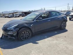 Salvage cars for sale at Sun Valley, CA auction: 2018 Tesla Model 3
