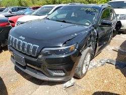 Salvage cars for sale at Bridgeton, MO auction: 2021 Jeep Cherokee Latitude