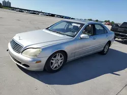 Mercedes-Benz s-Class salvage cars for sale: 2003 Mercedes-Benz S 430