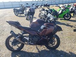 Salvage motorcycles for sale at Sacramento, CA auction: 2023 Kawasaki EX400