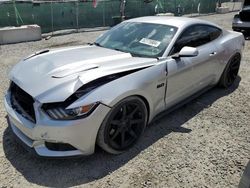 Ford salvage cars for sale: 2016 Ford Mustang GT