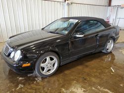 Salvage cars for sale from Copart Houston, TX: 2001 Mercedes-Benz CLK 430