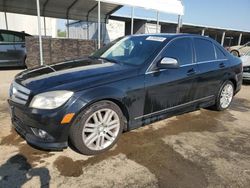 Salvage cars for sale at Fresno, CA auction: 2008 Mercedes-Benz C300