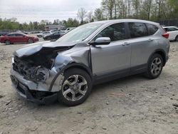 Salvage cars for sale at Waldorf, MD auction: 2019 Honda CR-V EXL