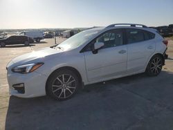 Salvage cars for sale at Grand Prairie, TX auction: 2017 Subaru Impreza Limited