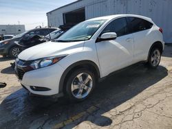 Salvage cars for sale at Chicago Heights, IL auction: 2017 Honda HR-V EX