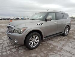 Salvage cars for sale at Indianapolis, IN auction: 2014 Infiniti QX80
