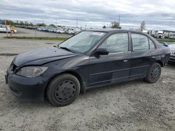 Honda salvage cars for sale: 2005 Honda Civic EX