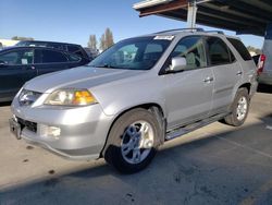 Salvage cars for sale at Vallejo, CA auction: 2006 Acura MDX Touring