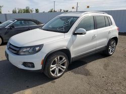 Volkswagen salvage cars for sale: 2016 Volkswagen Tiguan S