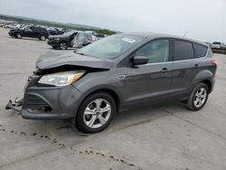 Salvage cars for sale at Grand Prairie, TX auction: 2016 Ford Escape SE
