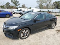 Honda Civic LX salvage cars for sale: 2016 Honda Civic LX