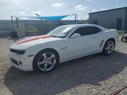 Salvage cars for sale at Arcadia, FL auction: 2014 Chevrolet Camaro LT