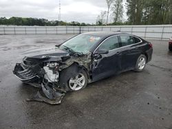 Salvage cars for sale at Dunn, NC auction: 2022 Chevrolet Malibu LS