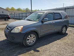 Salvage cars for sale at York Haven, PA auction: 2006 Honda CR-V SE