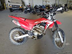 Salvage motorcycles for sale at Columbus, OH auction: 2021 Honda CRF250 F